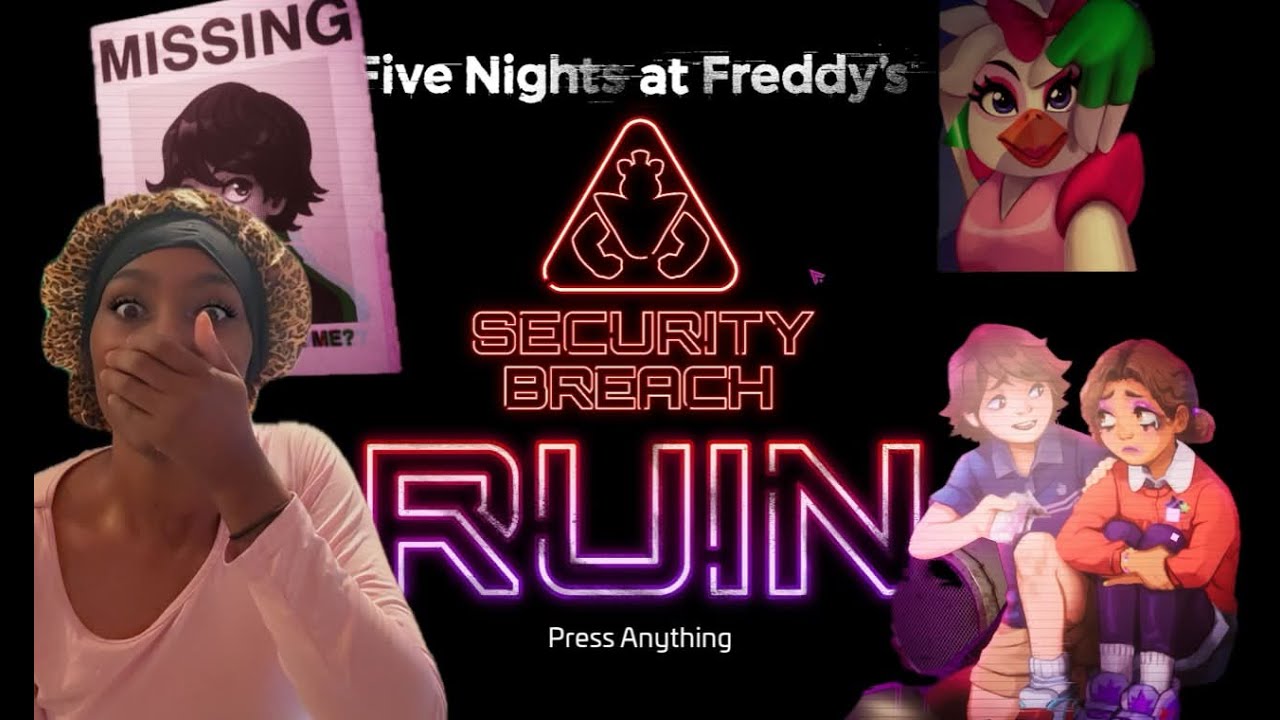 Surviving the FINAL Night in FNAF Security Breach + Alternate Endings