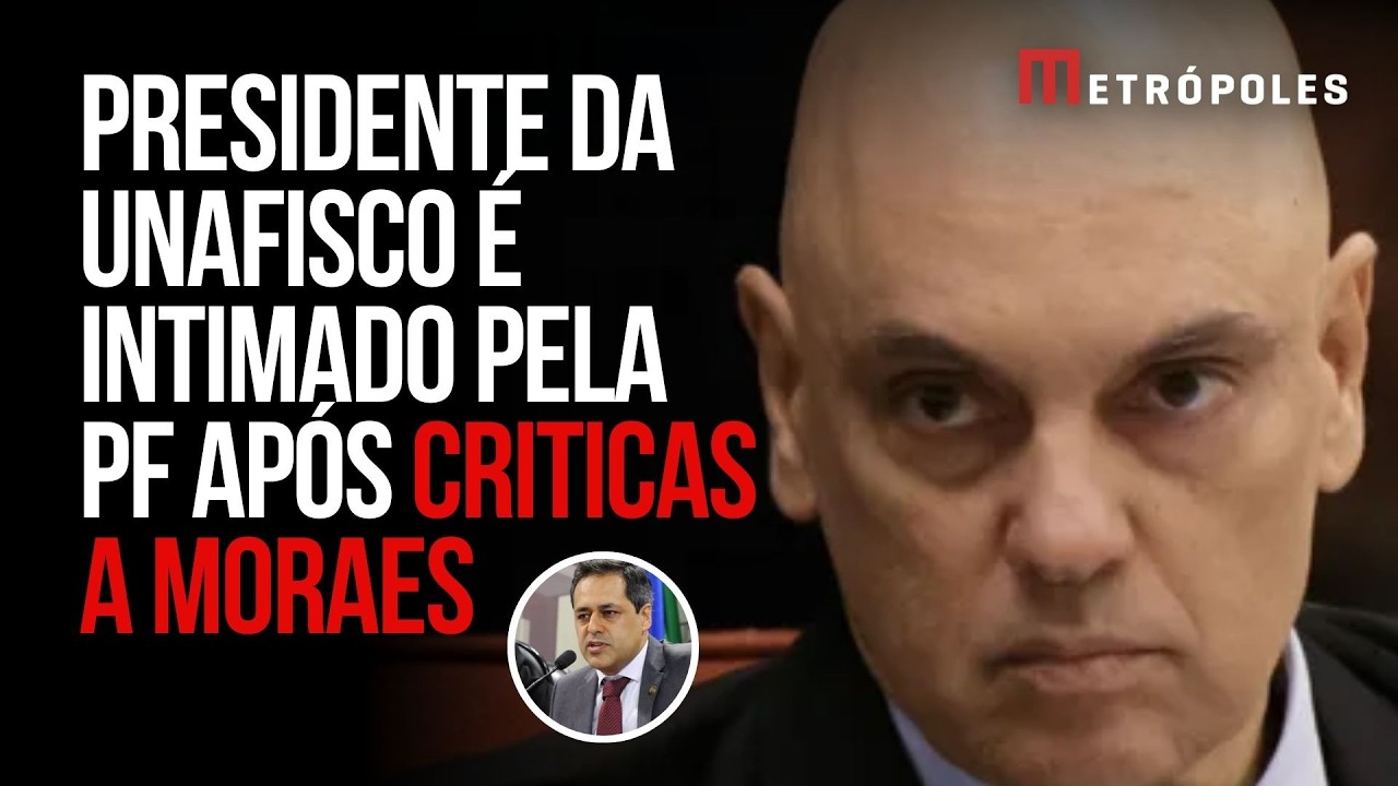 Veja as frases citadas pela PF em intimação ao presidente da Unafisco que criticou Moraes