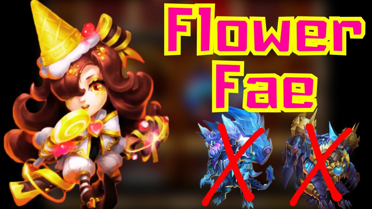 Flower Fae vs Top Heroes | Castle Clash