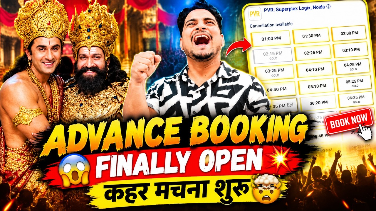 Ramayana INDIA Advance Booking Open Now | Ramayana Shocking INDiA Advance Report 1 #Ramayana