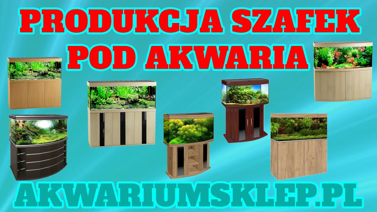 Szafka pod akwarium. Produkcja szafek pod akwarium