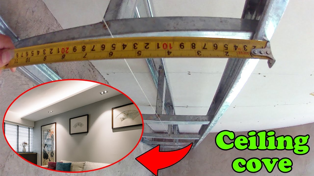 Mabilis at matipid na paraan pagawa ng cove ceiling | ceiling design | cove light