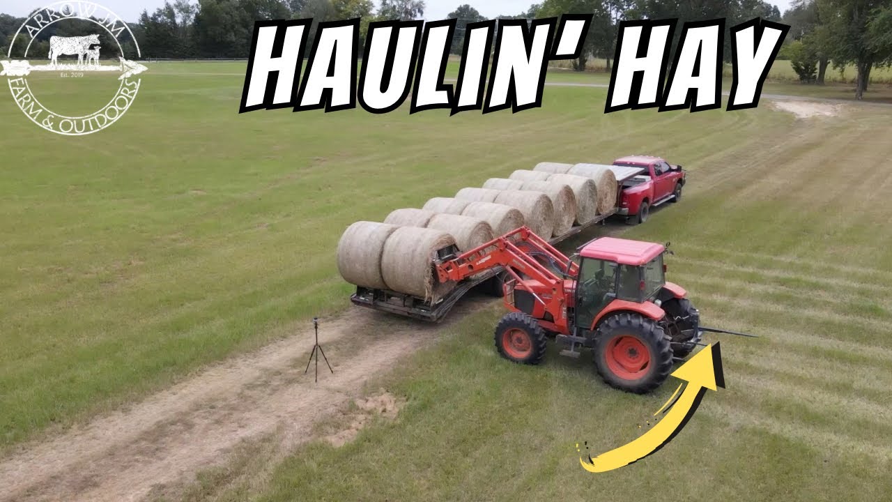 This Hay Ain't Gonna Move Itself - Kubota Tractor and SVL95 Make it EASY!