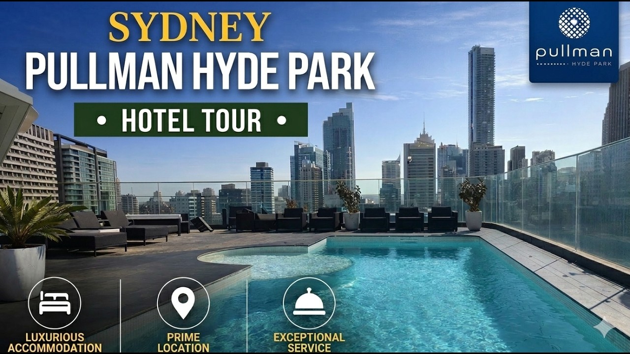 [4K] Hotel Tour | 🇦🇺 SYDNEY, Pullman Hyde Park 2025 Review