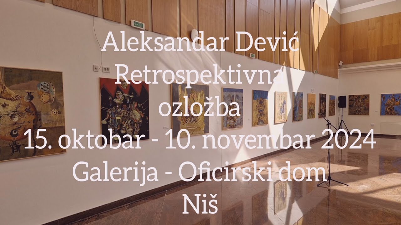 Aleksandar Devic - Paintings and graphics - born in 1954