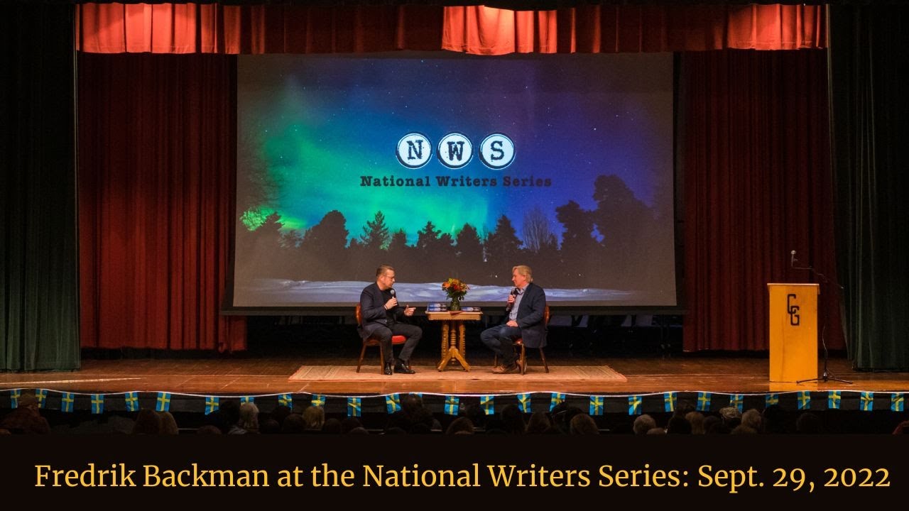 Fredrik Backman, Author of 