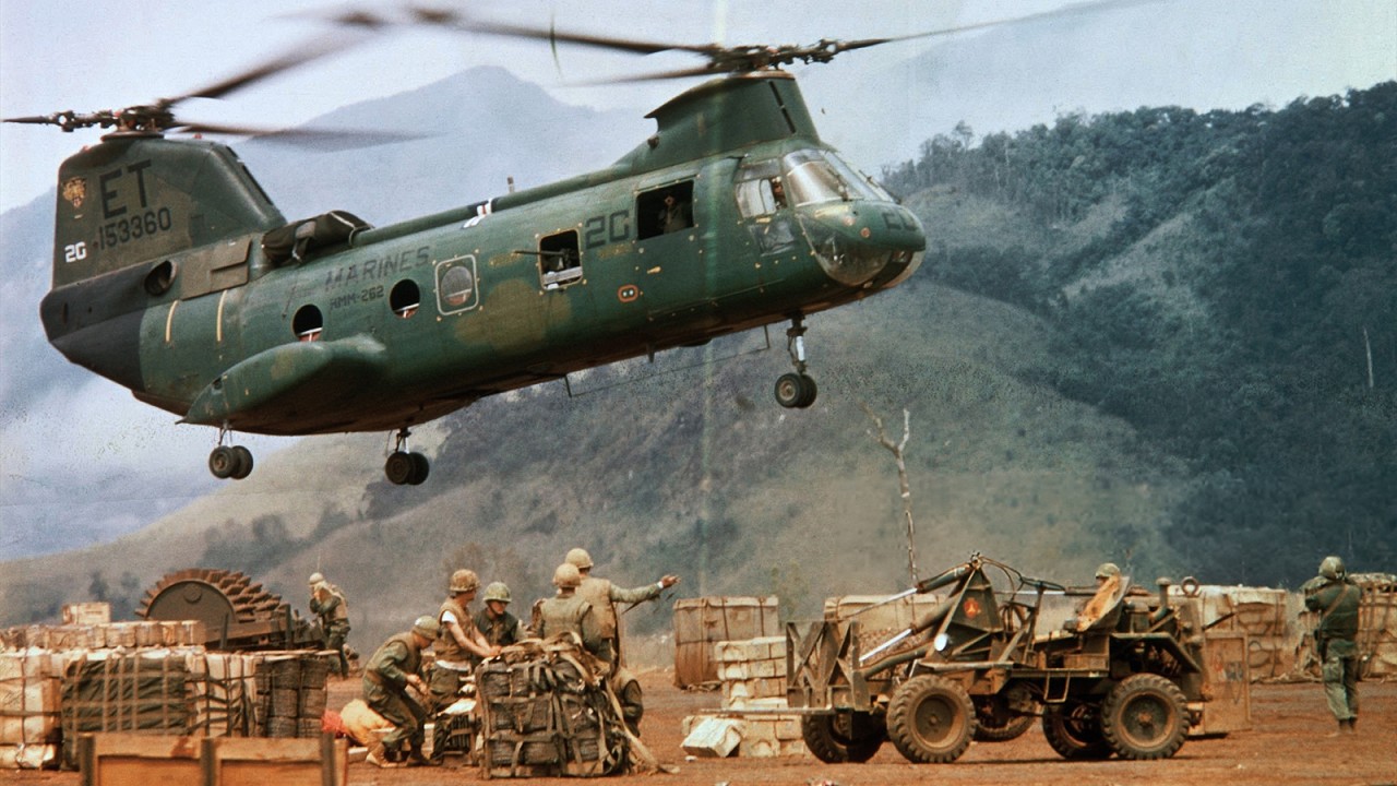 🎵 Battle of Khe Sanh (Vietnam War 60s-70s Rock Instrumental Music Tribute) _ 60fps Footage