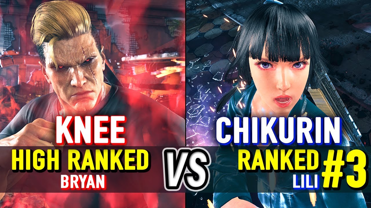 T8 🔥 KNEE (Bryan) vs CHIKURIN (#3 Ranked Lili) 🔥 Tekken 8 High Level Gameplay