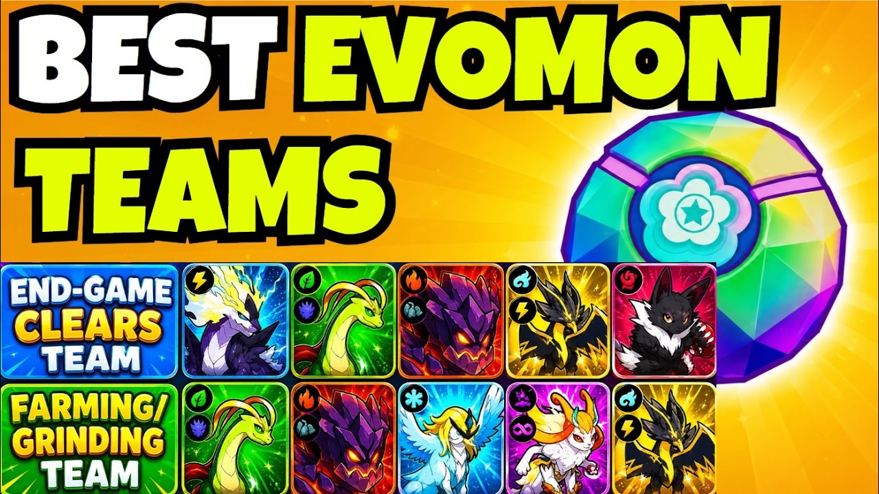 ЛУЧШИЕ КОМАНДЫ EVOMON (ТИР-ЛИСТ EVOMON) | ROBLOX EVOMON