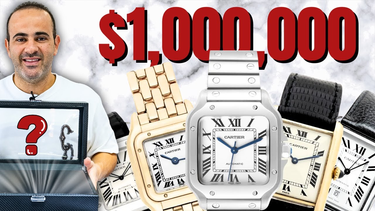 Мы вслепую потратили 1 000 000 долларов на часы Cartier!