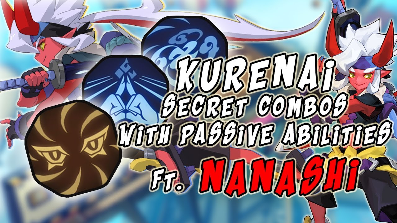 Kurenai - Secret Combos WITH PASSIVE ABILITIES ft. NANASHI - Smash Legends Tutorial