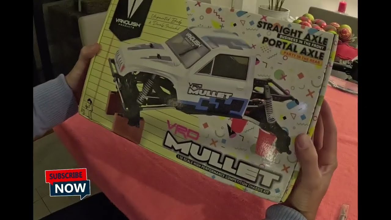 VANQUISH VRD MULLET UNBOXING AND BUILD