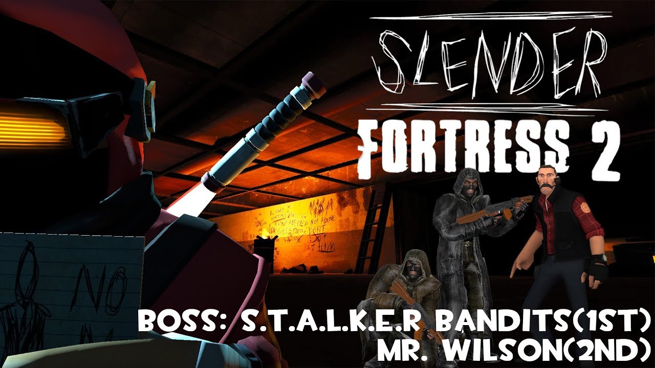 Slender Fortress 2:Sanatorium #21(BOSS:S.T.A.L.K.E.R Bandits, Mr. Wilson)