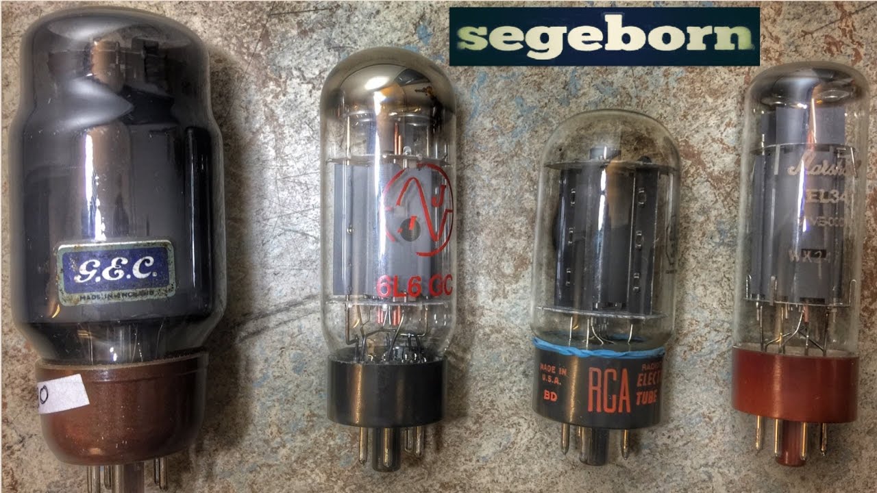 Guitar Amp Power Tubes Comparison
