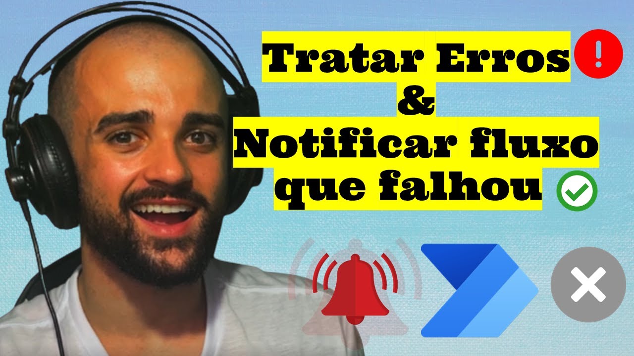 Como tratar erros no fluxo do power automate e notificar caso um fluxo falhe no automate