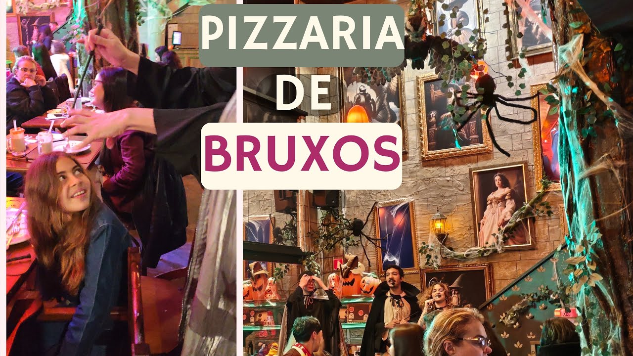 CONHECEMOS A PIZZARIA DO HARRY POTTER 