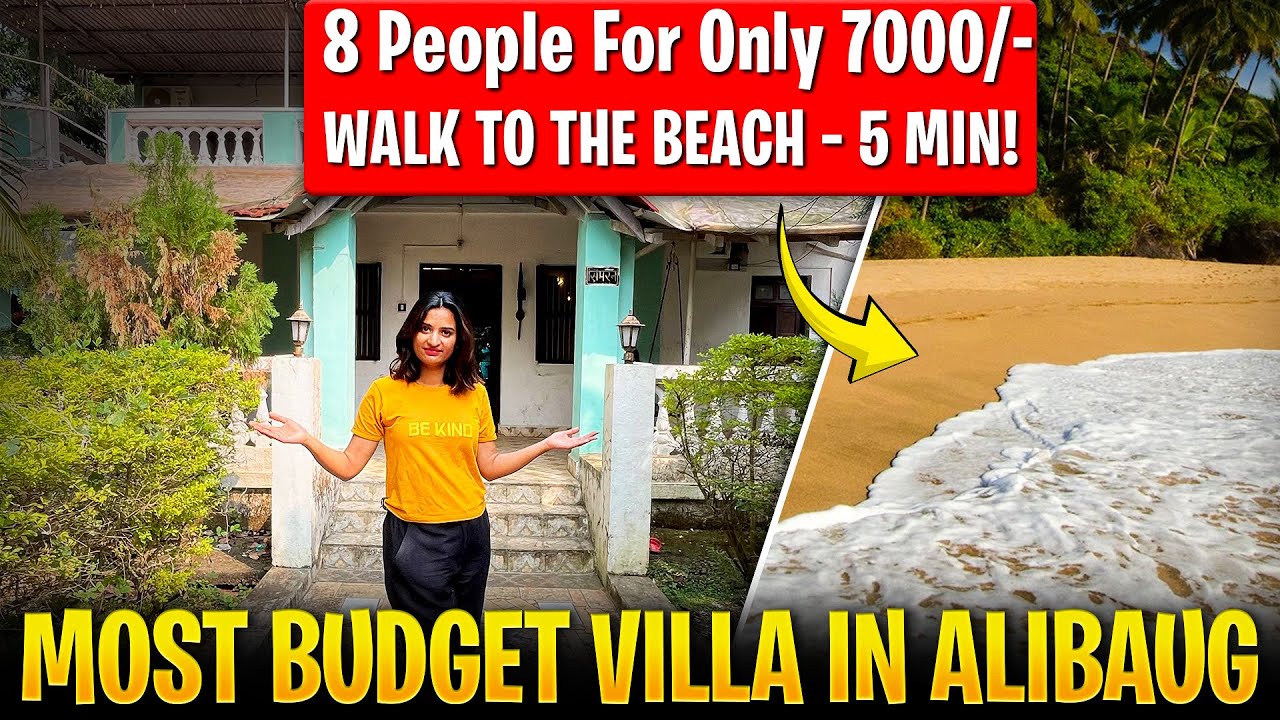 Most Budget Villa in Alibaug | Villa for family in Alibag near Nagaon Beach #alibaug #villa #nagaon