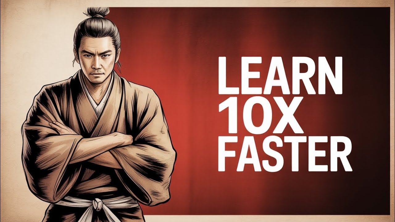 The Ancient Japanese Secret to Learn Anything 10x Faster (Shuhari)