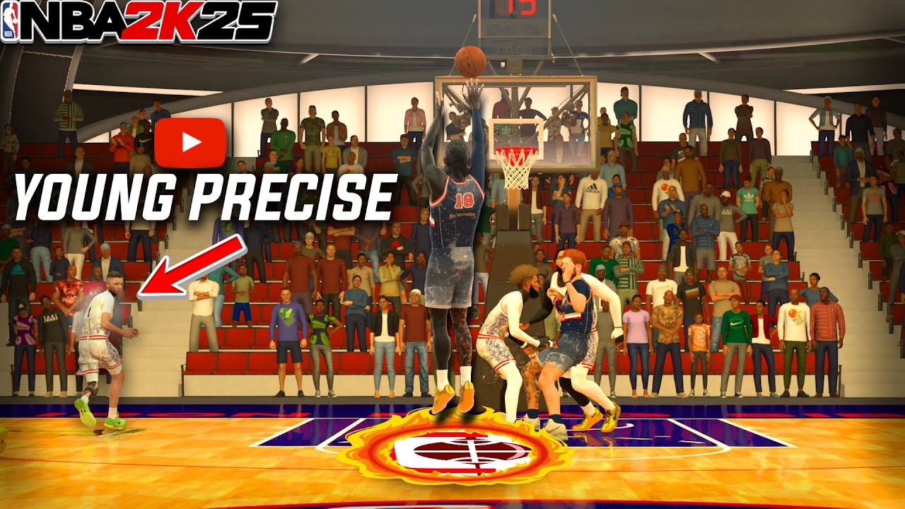 I TESTED MY NEW POWER FORWARD/BACKEND BUILD AGAINST YOUNG PRECISE IN COMP PRO AM IN NBA 2K25!