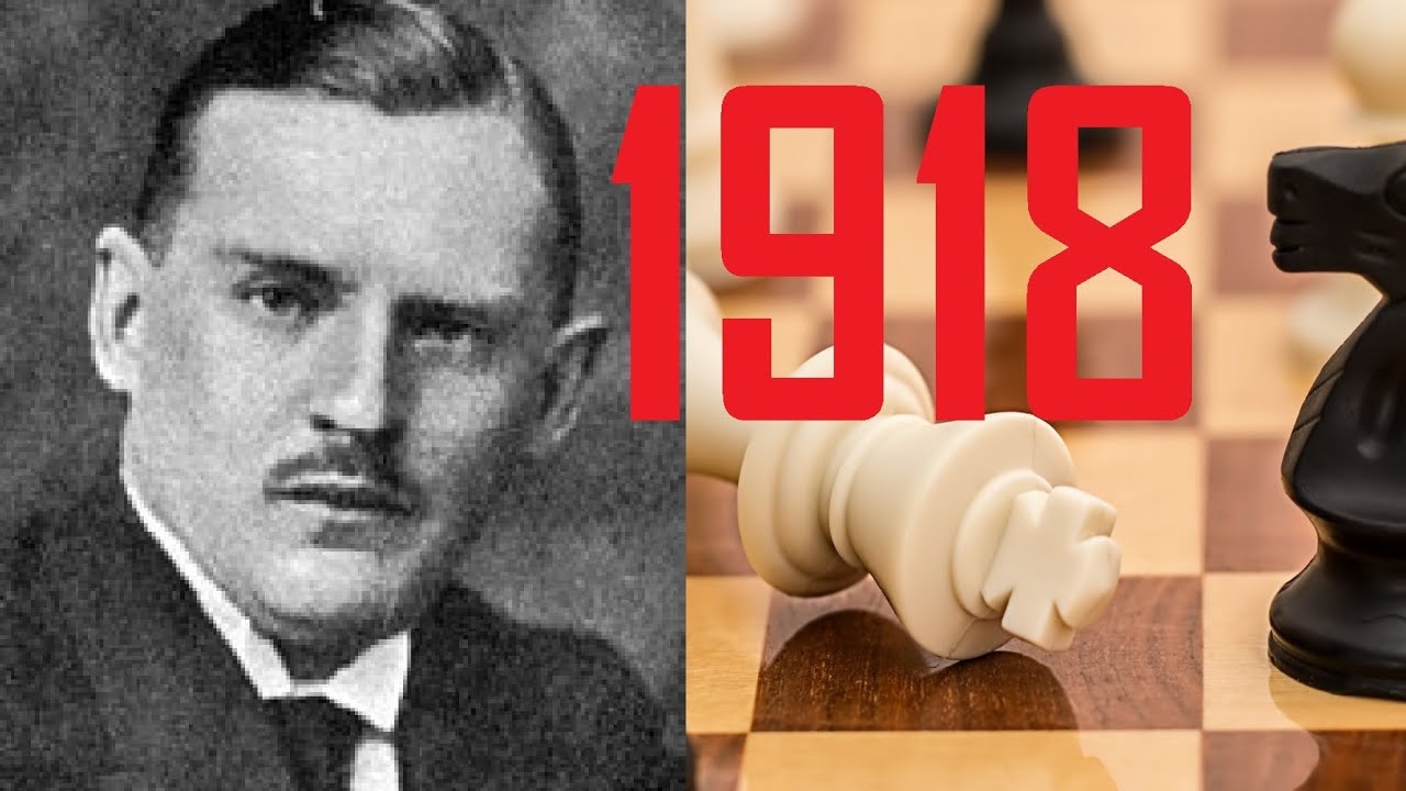 Alekhine bate um GM em 8 lances!!!