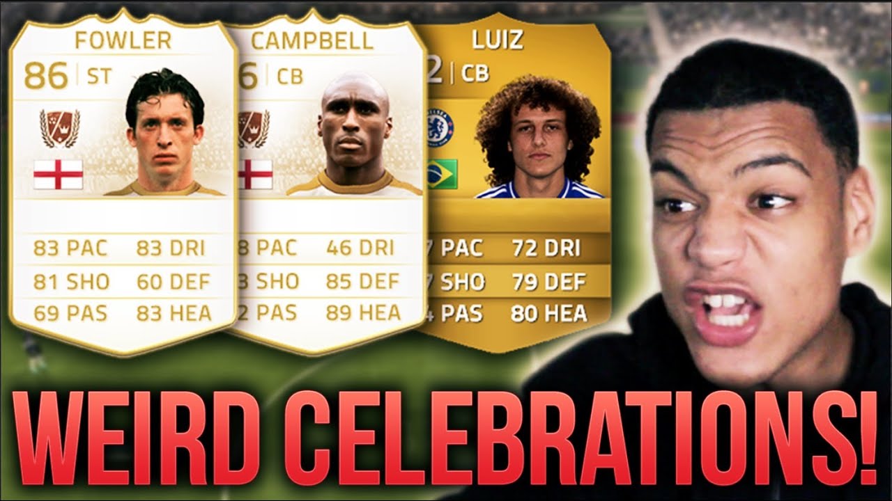 FIFA 14 - WEIRD CELEBRATIONS!!!!