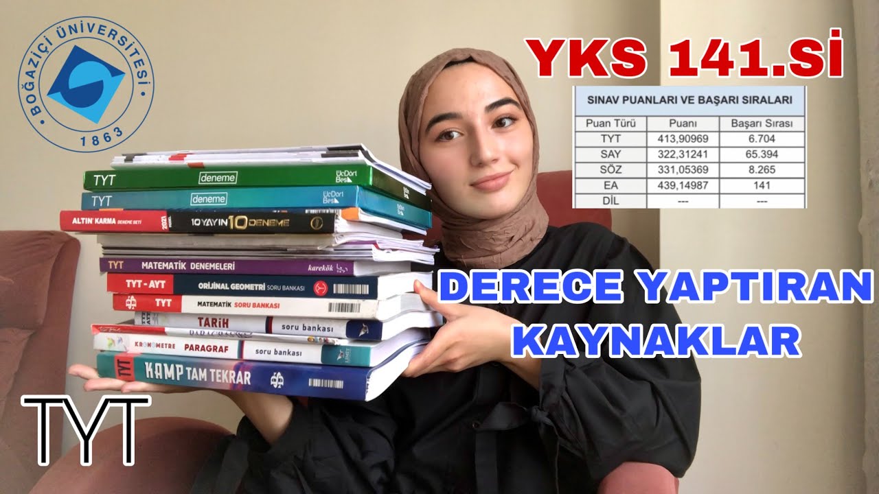 MEZUN SENEMDE DERECE YAPTIRAN KAYNAKLAR / PART1TYT #yks2022 #yks2021 #yks #ayt #tyt #YKS