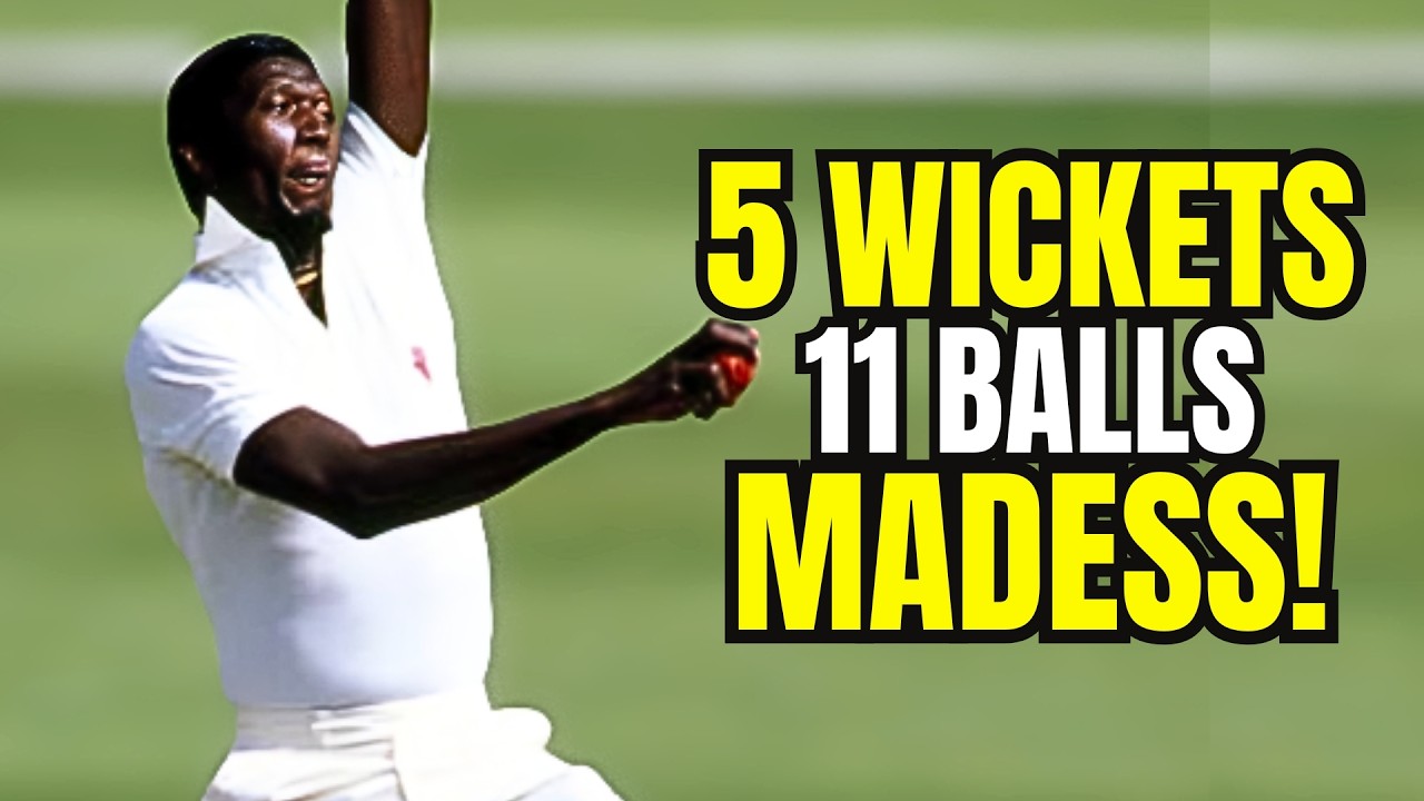 How To Win A World Cup Final In Just 11 Balls – Joel Garner's Madness!