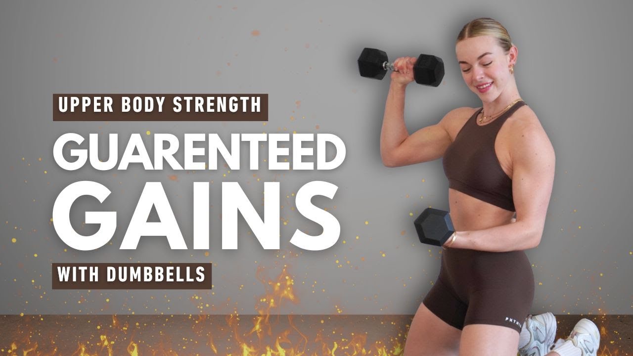 30 Min No Repeat Upper Body Strength with Weights | Quickfire Day 15