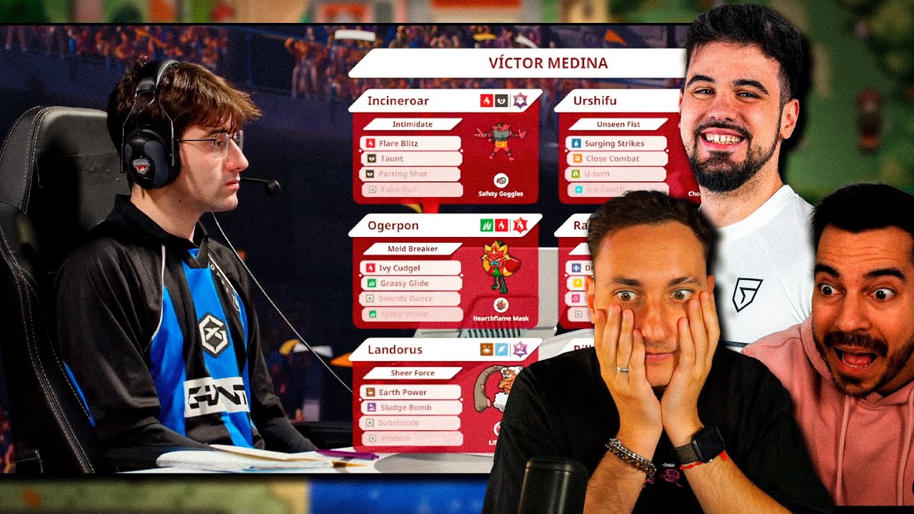 ¡LOS ENSES reaccionan AL MEJOR JUGADOR POKéMON de ESPAÑA!