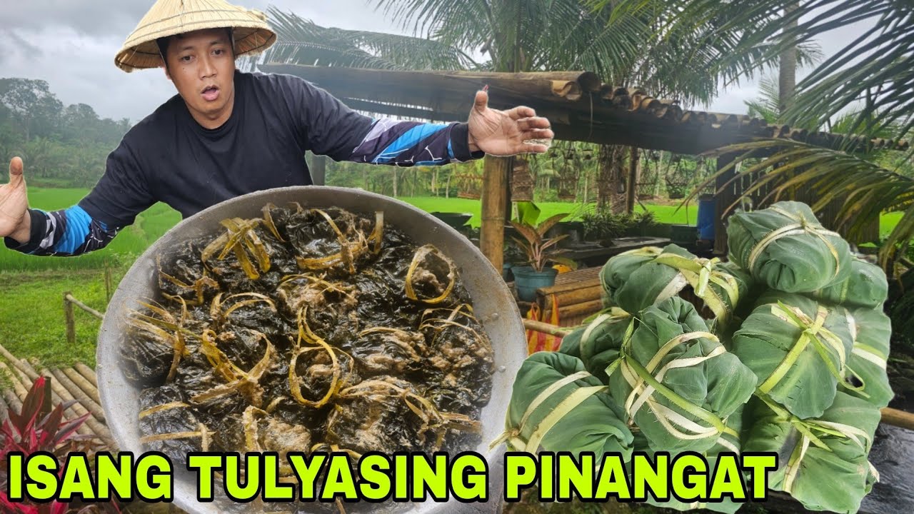 Isang Tulyasi Pinangat na laing at Dukalang 10 nyog ang   gata nagmamantika sa gata