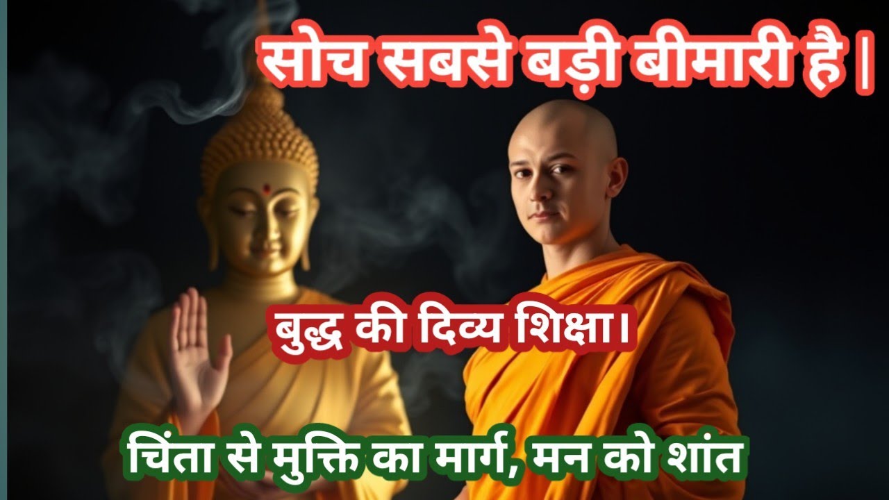 सोच सबसे बड़ी बीमारी है | चिंता मत कीजिए दुख में भगवान साथ देता है | गौतम बुद्ध प्रेरणादाय