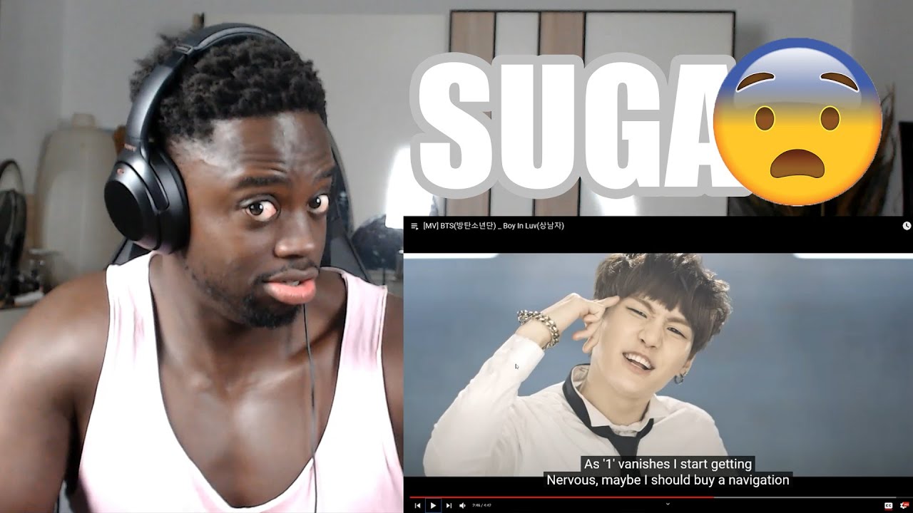 FIRST TIME REACTION BTS (방탄소년단) - Boy In Luv(상남자) SUGA CAME WITH THE SAUCE!!!