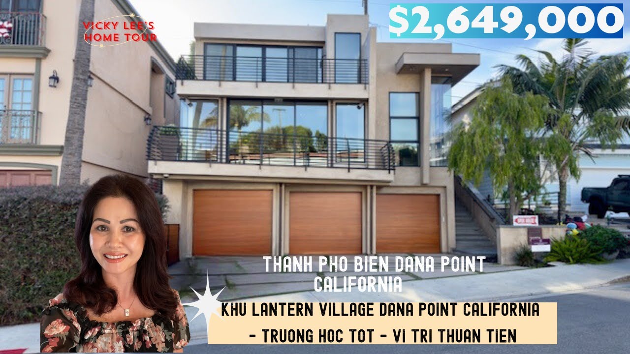 Inside a $2,649,000 home coastal living in Dana Point California | Real Estate Home Tour