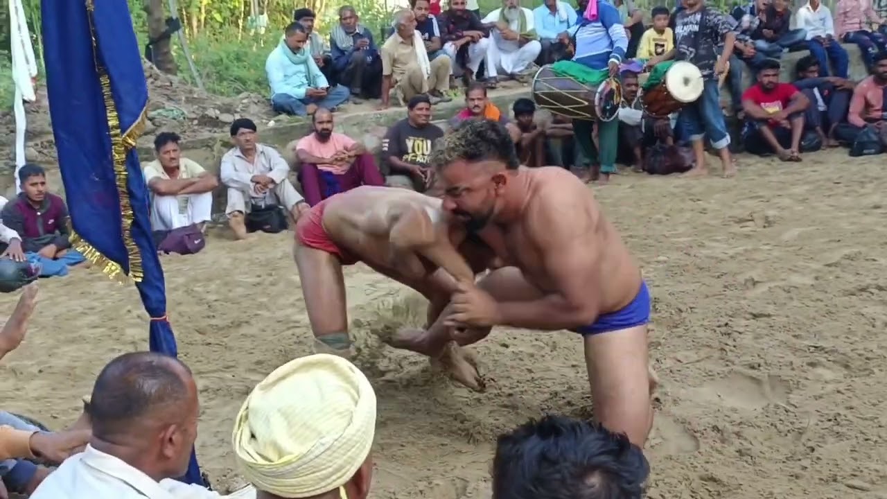 Raju kamahi Devi vs Rafi New kushti  Today 🔥 kushti dangal talwara Hoshiarpur Punjab 2023