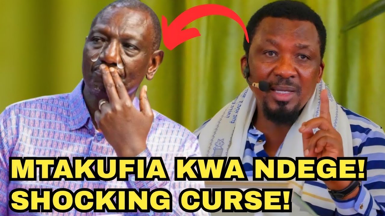 PASTOR NGANGA STRIKES DANGEROUS CURSES TO RUTO'S GVN'T OVER GRABBING HIS CHURCH LAND! 