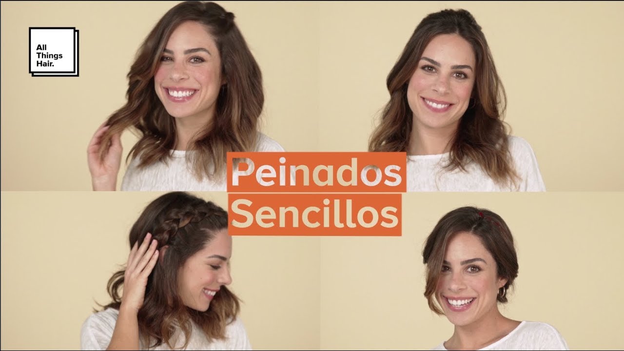 4 peinados sencillos | Looks para todos los días