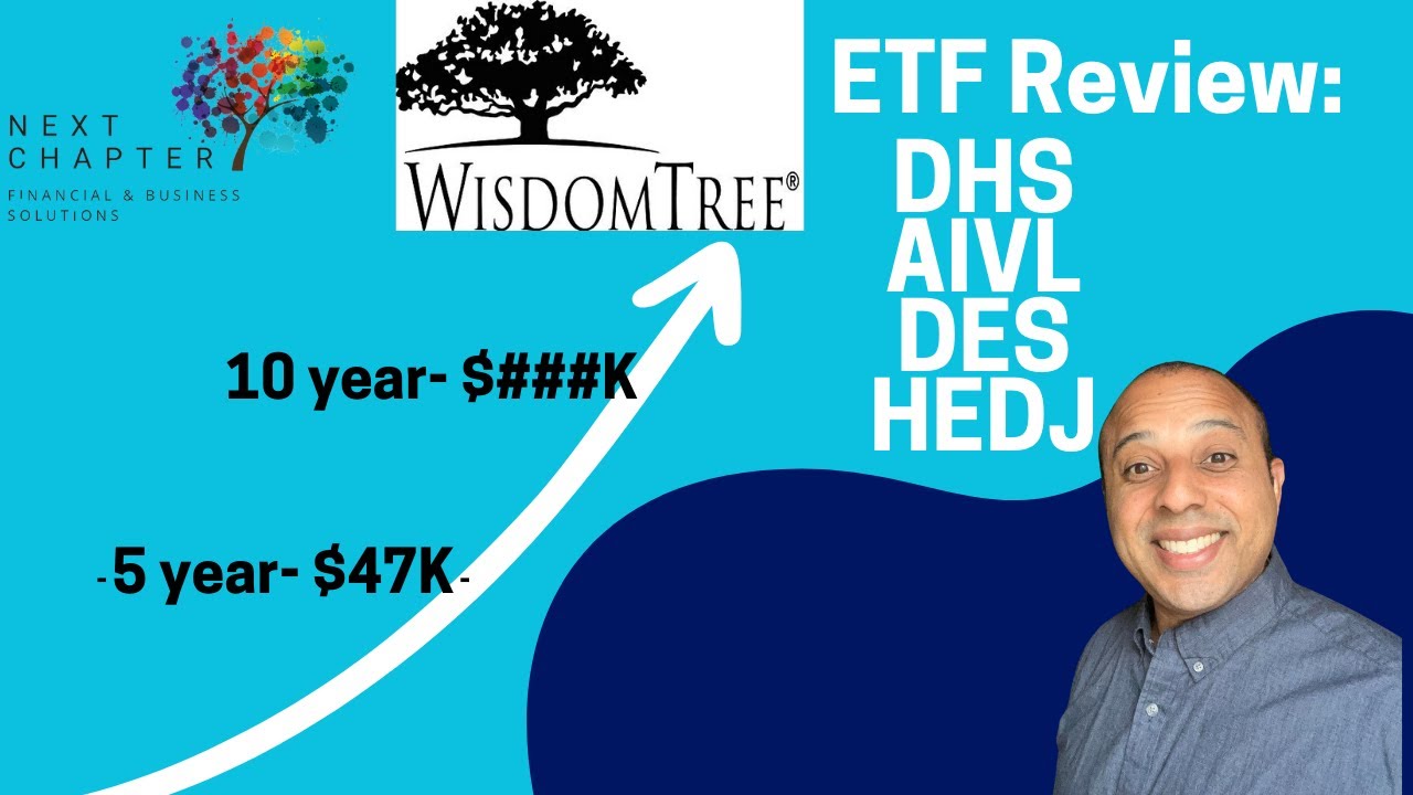 ETFs in Review- WisdomTree (DHS, AIVL, DES, HEDJ)