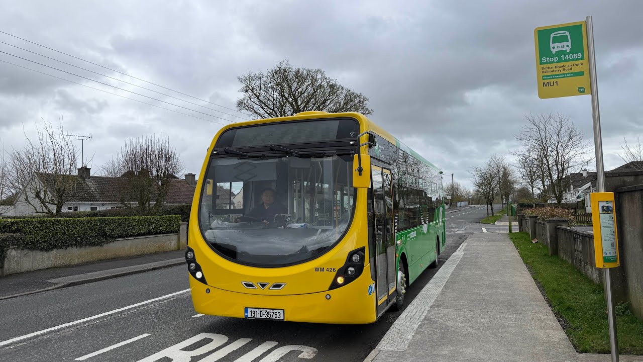 *New Route* Bernard Kavanagh & Sons | Route MU1 | WM426 | (191-D-35753) | Wrightbus Streetlite DF