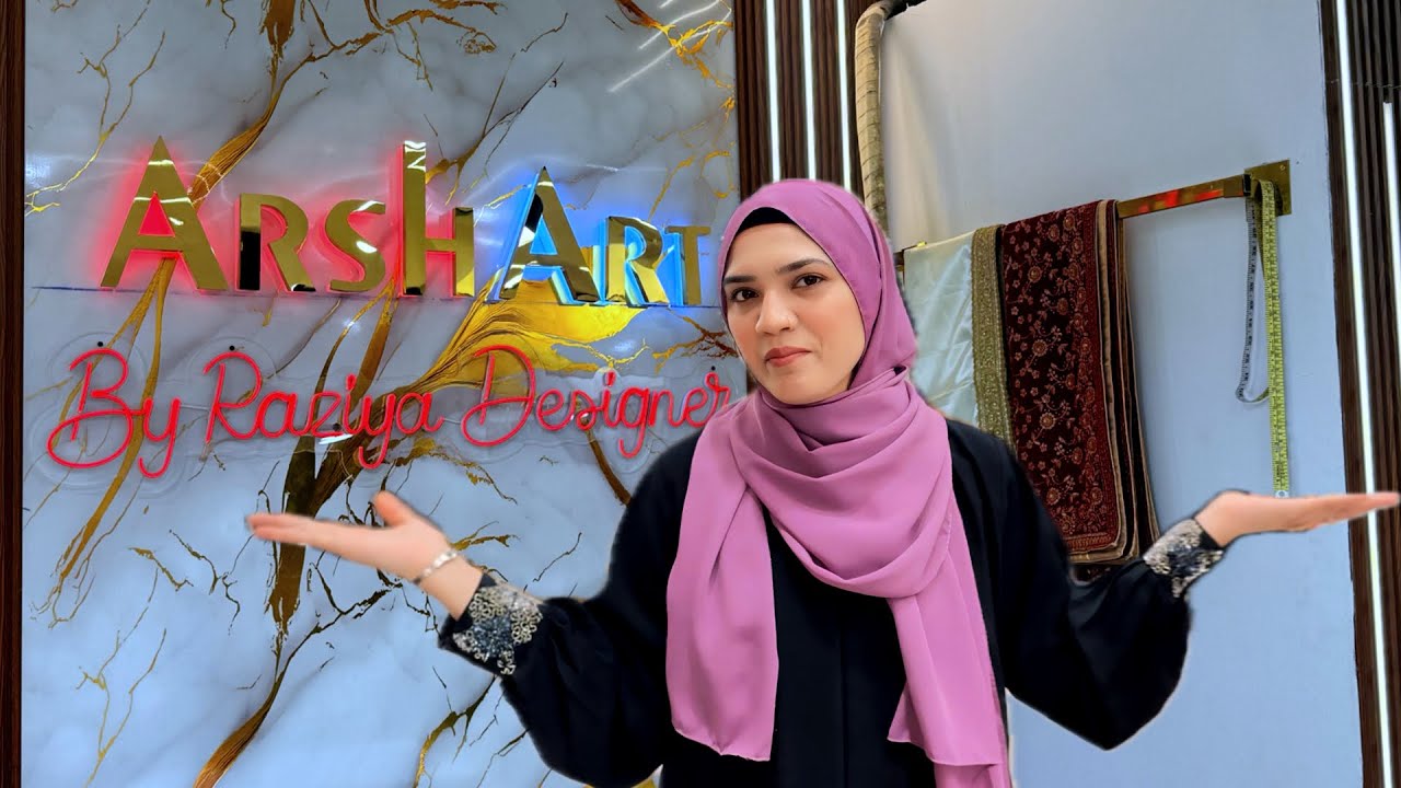 Finally! Arsh Art by Razia Designer Ka Logo Lag Gaya 💫 | Shop Ka Naya Look🔥 | Grand Reveal Vlog