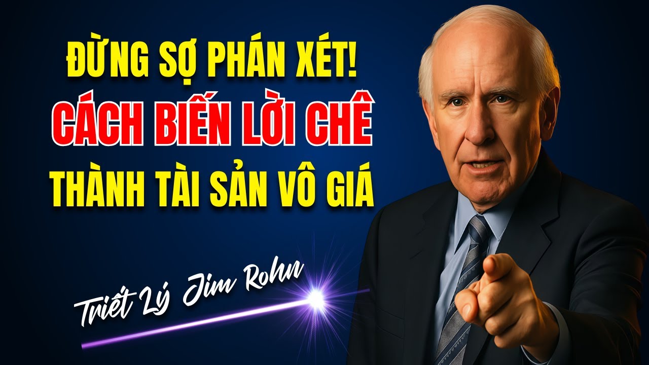 Tiếp Nhận Phê Bình: Cách Biến Áp Lực Thành Kim Cương | Triết Lý Jim Rohn