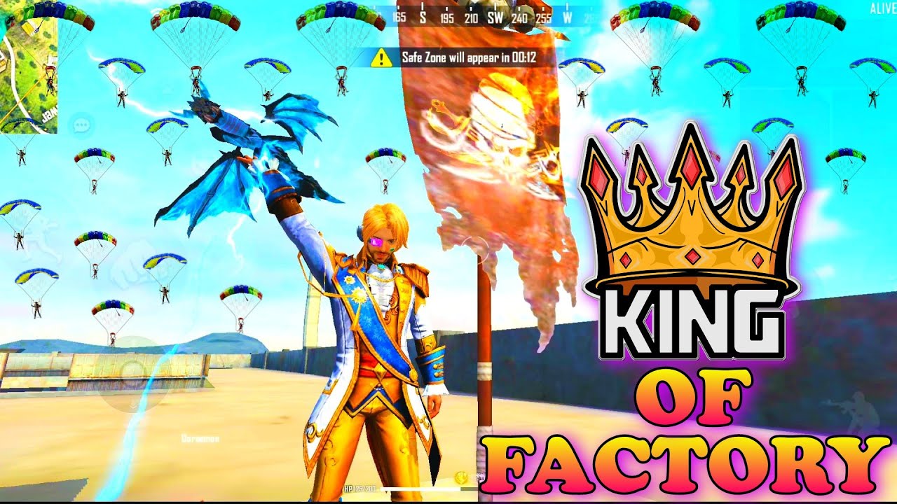 Graceful Beast  The King Of Factory 👑 || Graceful Beast Factory Roof Challenge 🔥