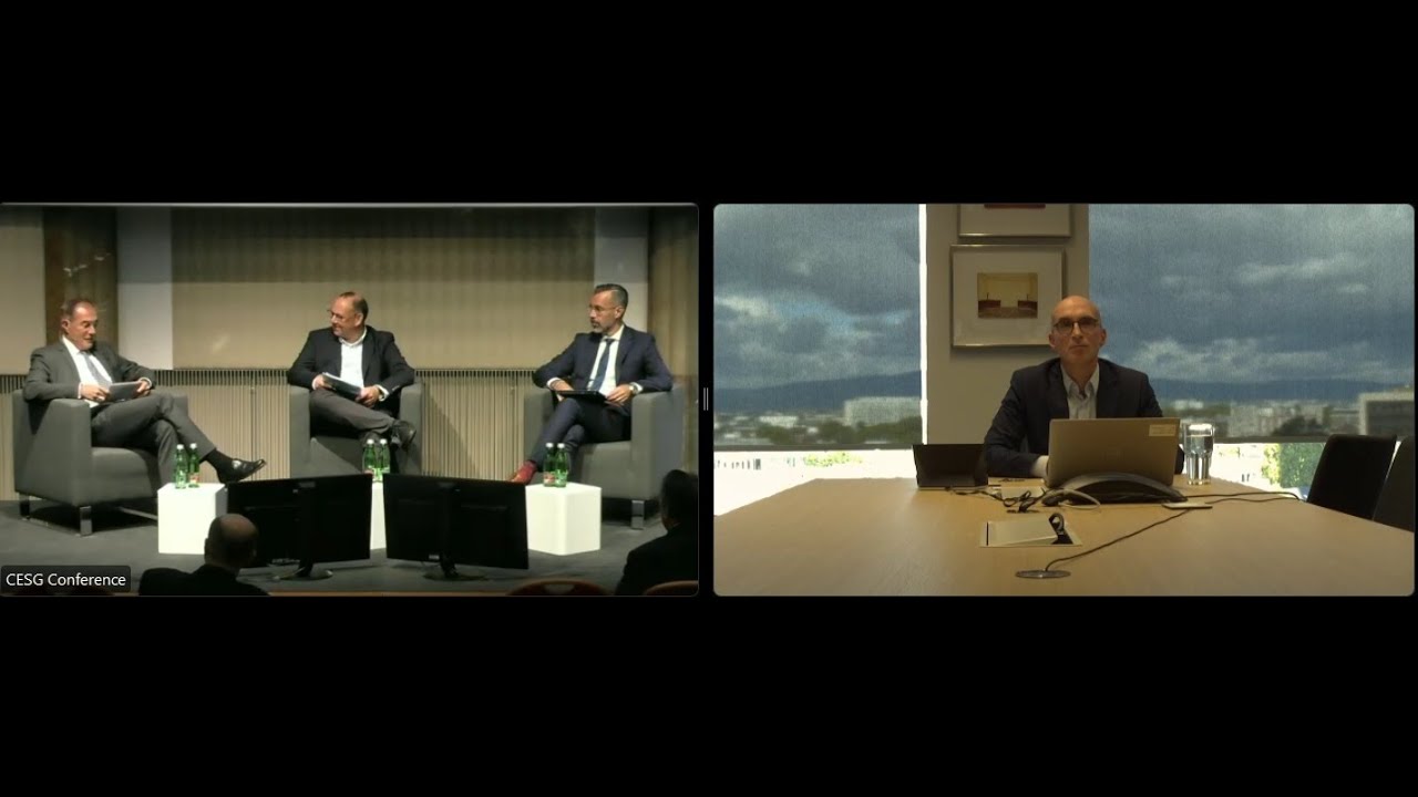 Panel: The latest trends in ESG - CESG Annual Conference 16 September 2022