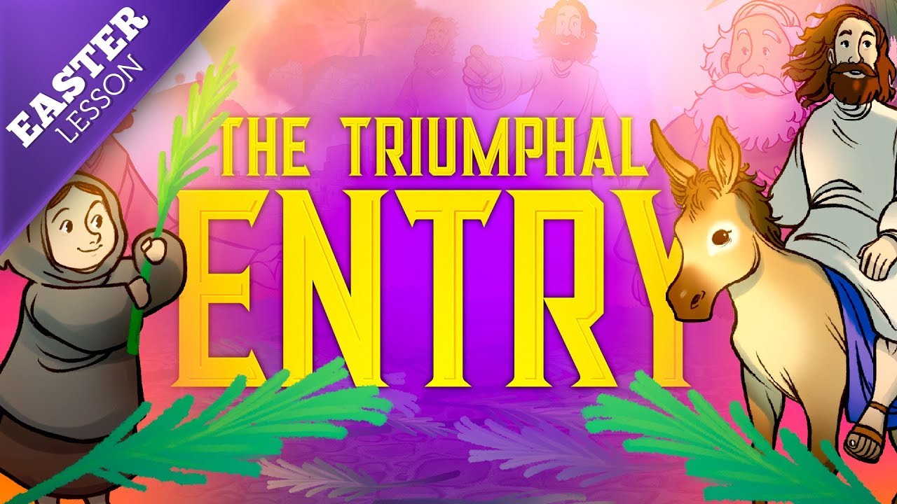 Palm Sunday For Kids: The Triumphal Entry - Luke 19 | Easter Bible Story (Sharefaithkids.com)