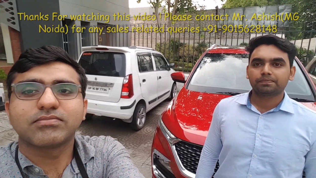 MG Hector Petrol Automatic(DCT) Sharp review(English) in Glaze RED Color | The Internet Car