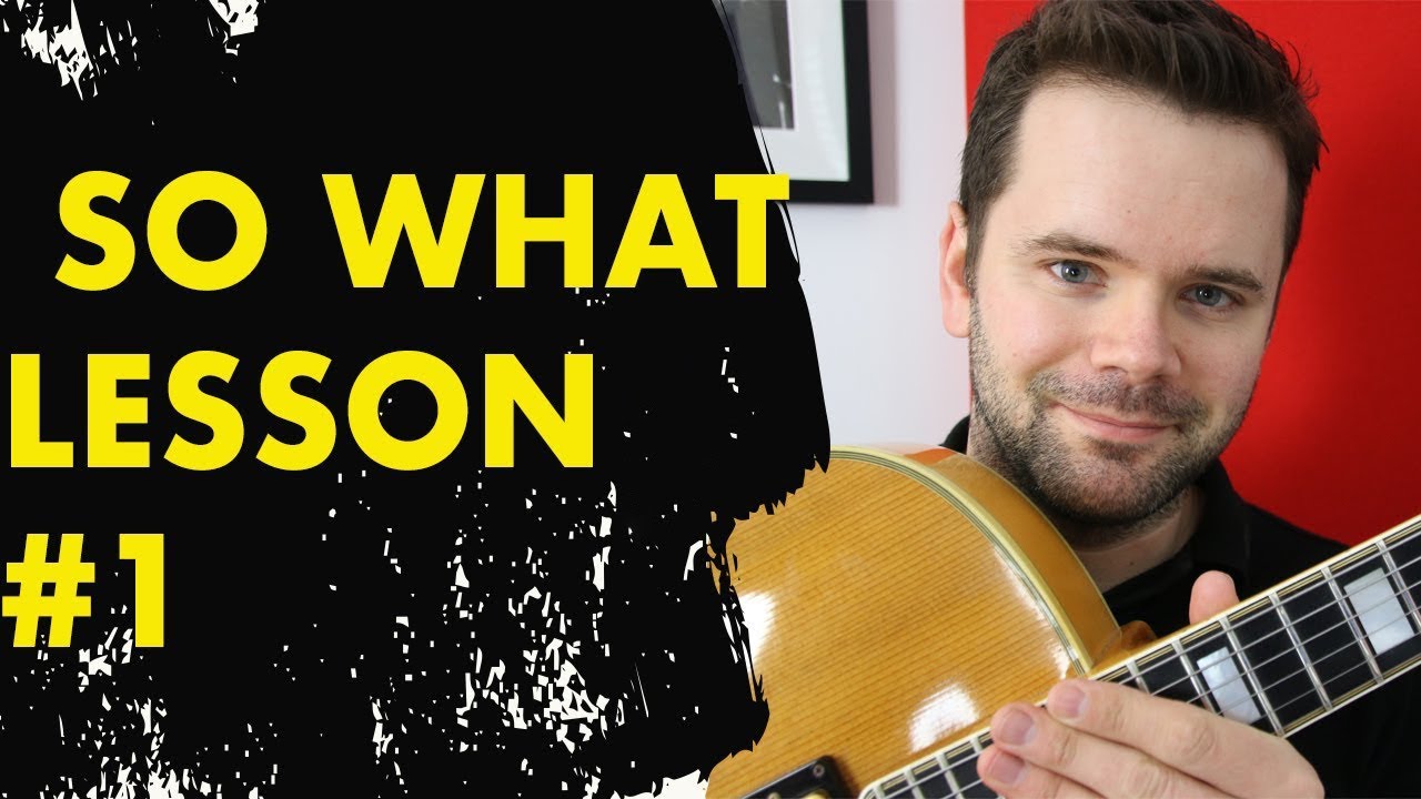 🔴SO WHAT: modal jazz standard guitar lesson❗️