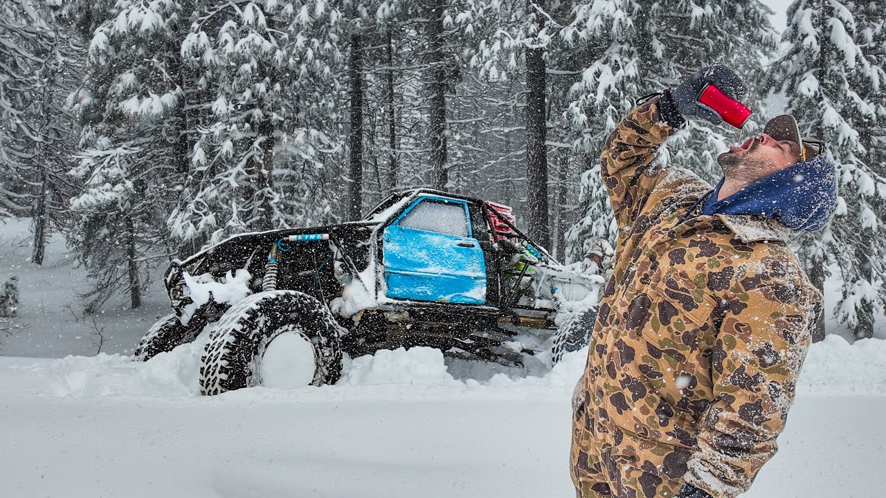 SNOW WHEELING in the BIGGEST storm of the season!!