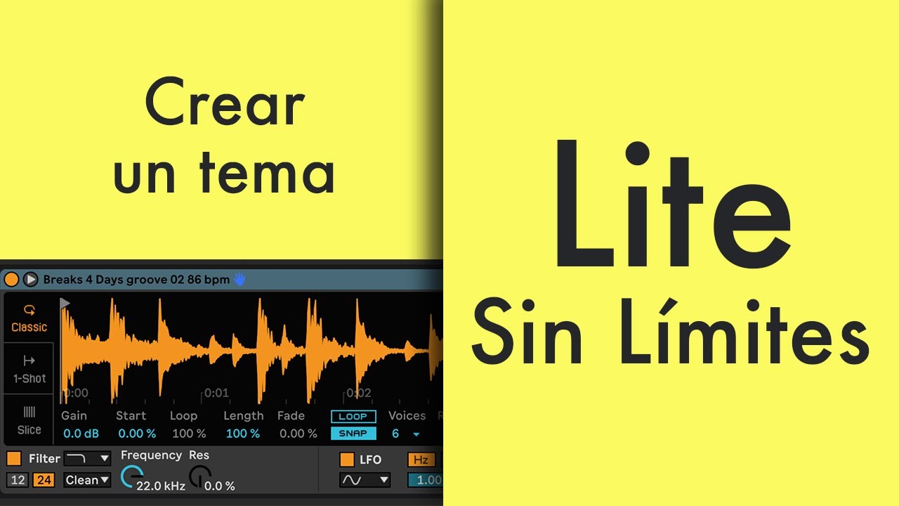 Crear un beat con Ableton Live LITE sin límites (y sin grabar por grupos) | Creamos un beat