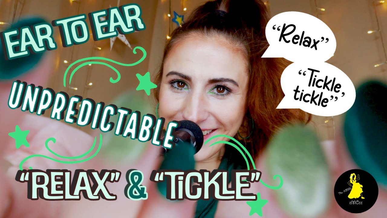 ASMR Ear to Ear Unpredictable Personal Attention Trigger Words (repeating 