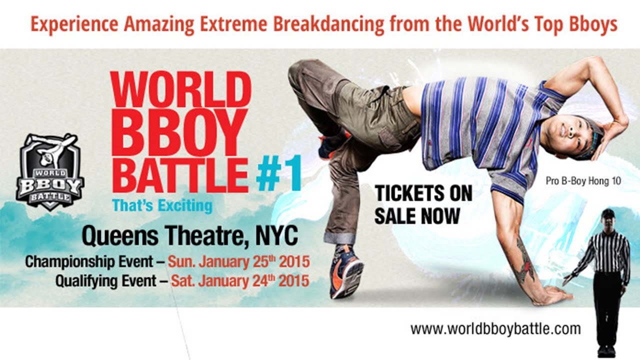 Experience World Bboy Battle Pro Breaking Sports Events
