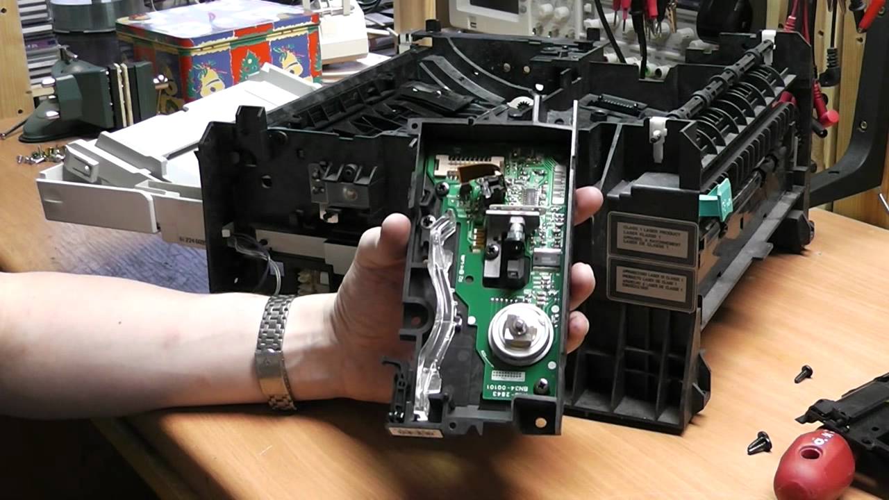 HP LaserJet 6P Disassembly and Teardown